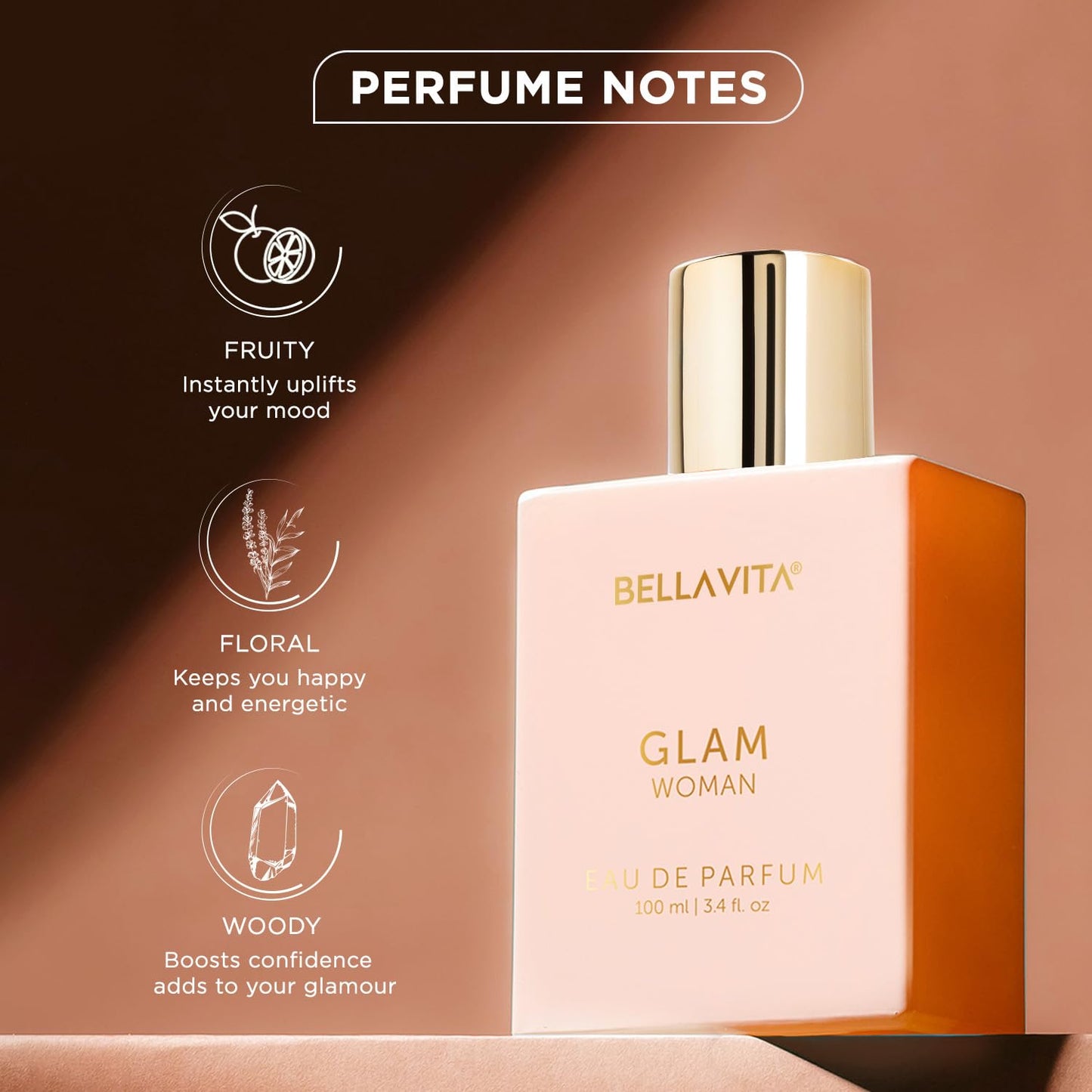 Bella Vita Luxury GLAM | Long Lasting Perfume for Woman.