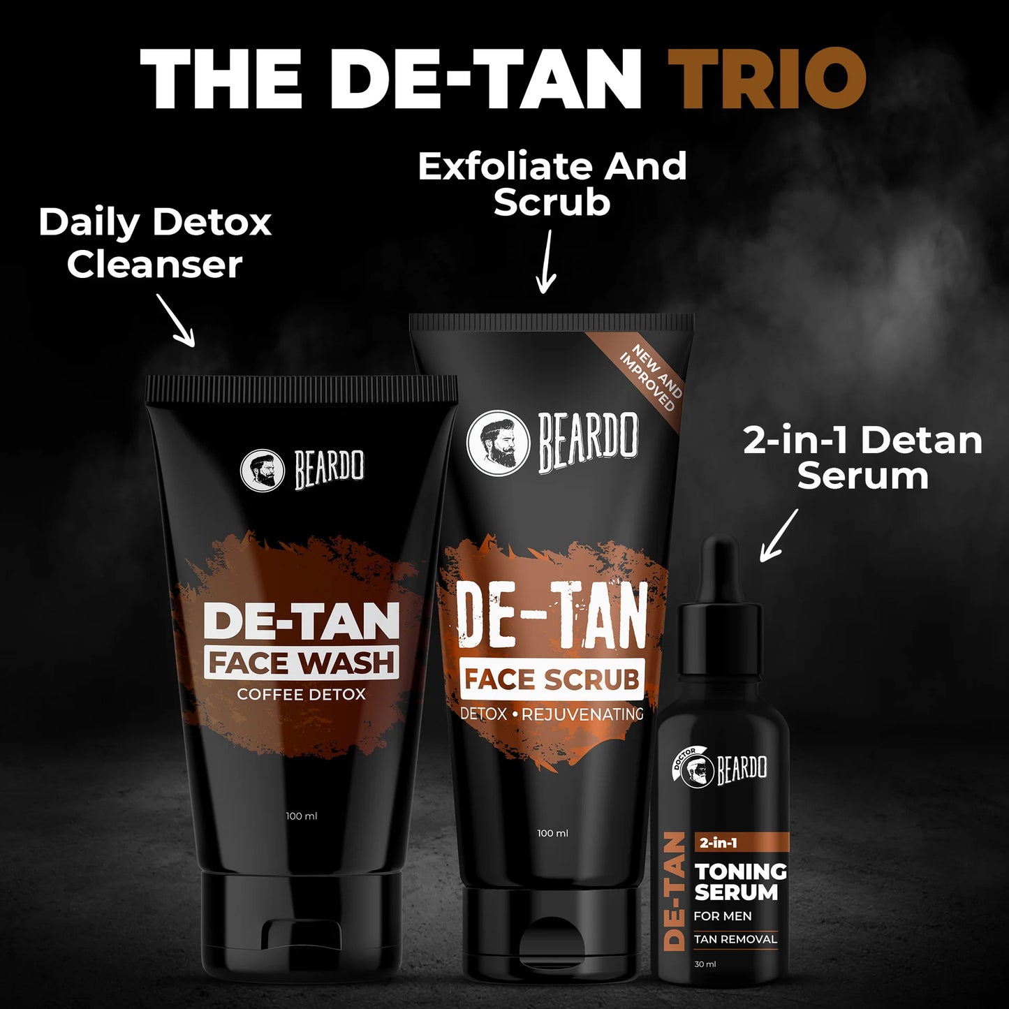 Beardo De-Tan Face Scrub |100ml|