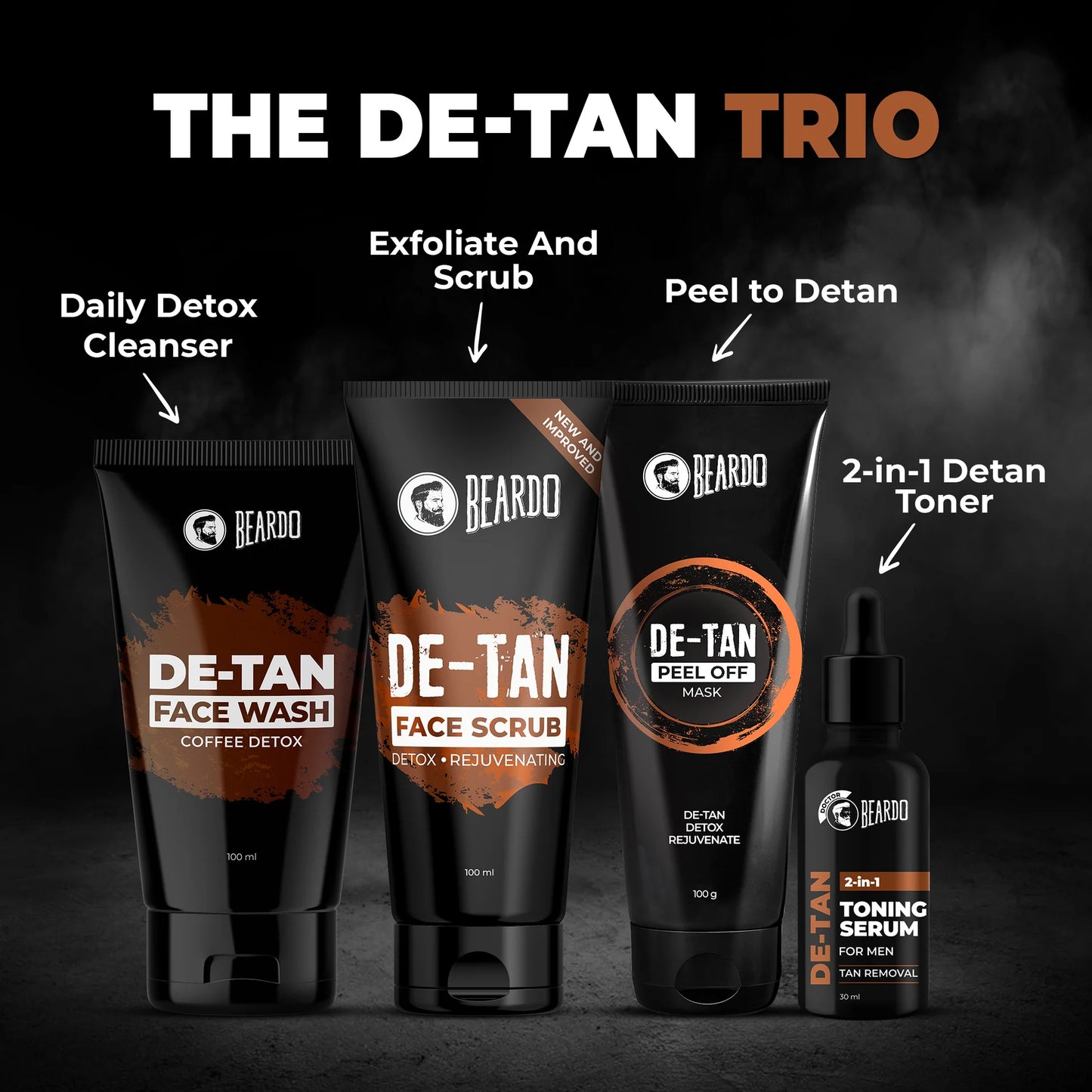 Beardo De-Tan Peel Off Mask