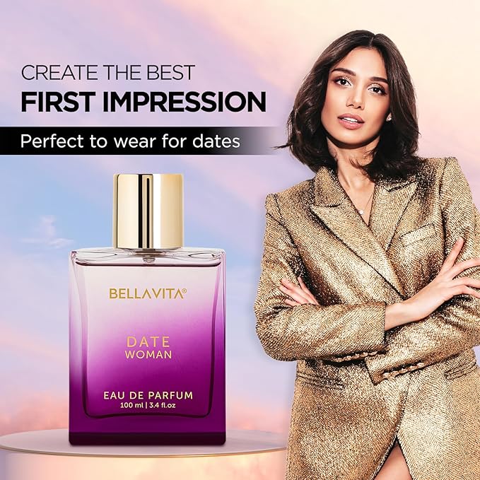 Bella Vita Luxury Date Woman Long Lasting Perfume for Women