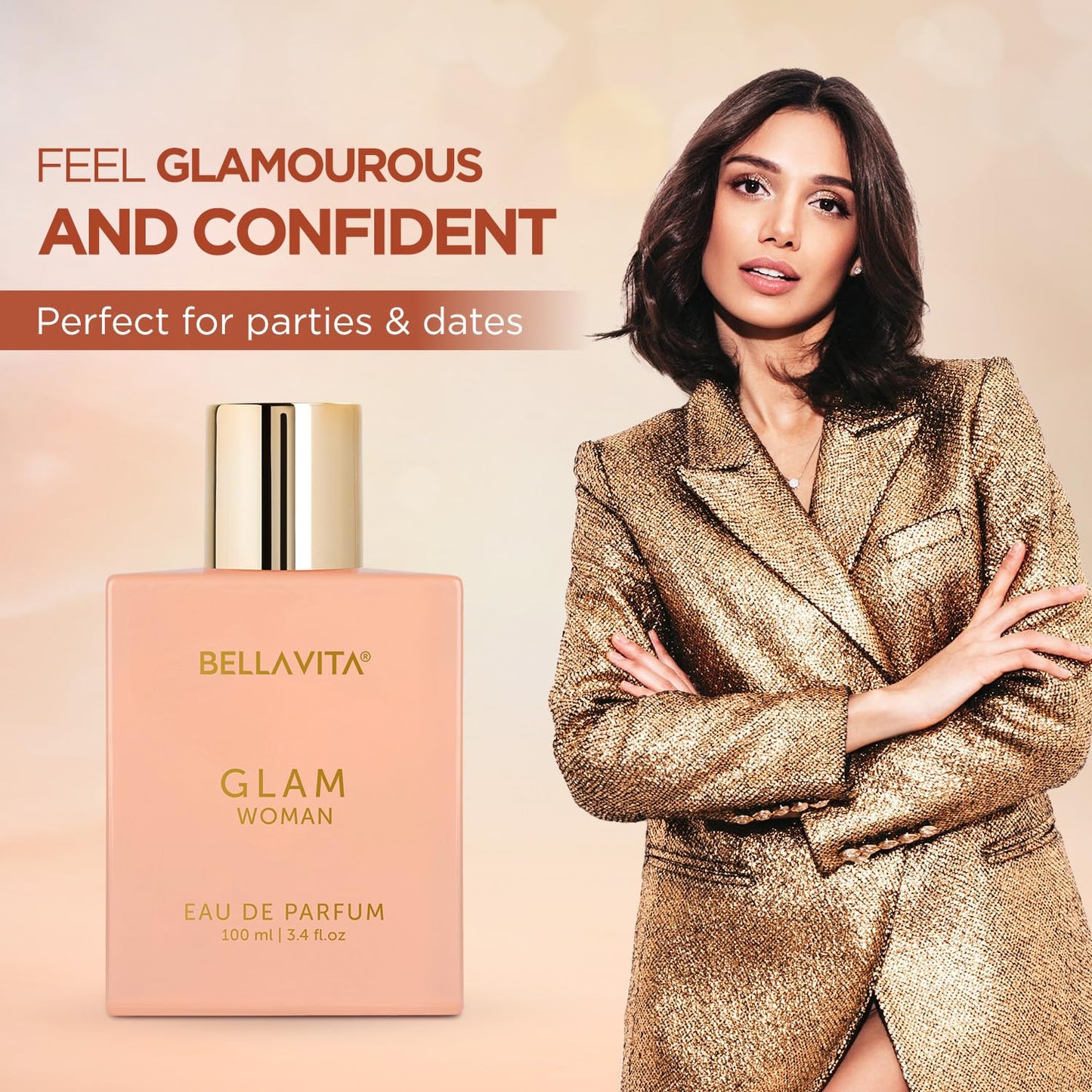 Bella Vita Luxury GLAM | Long Lasting Perfume for Woman.