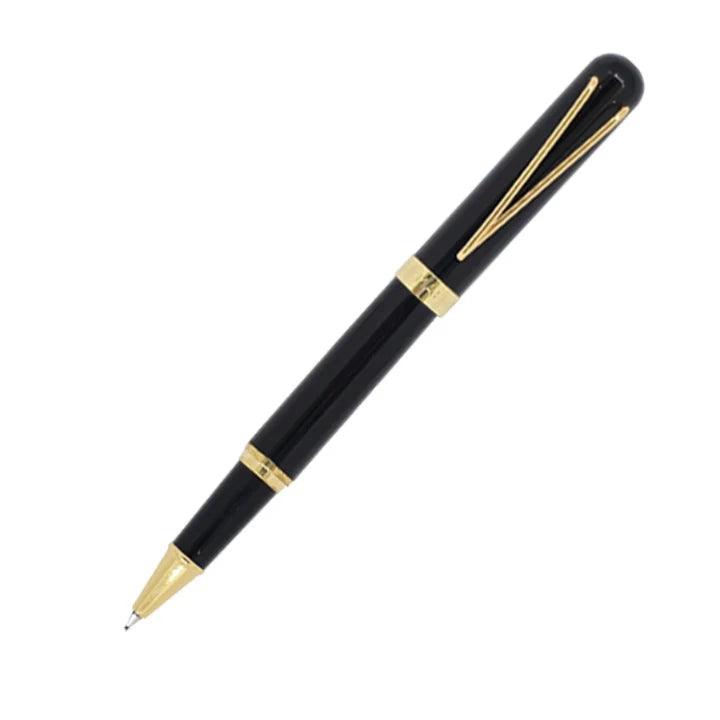 Royale Black & Gold Roller Pen
