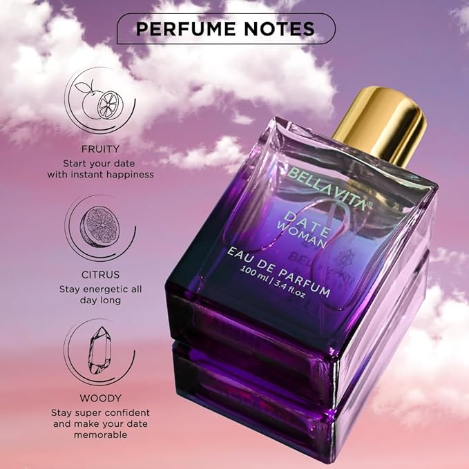 Bella Vita Luxury Date Woman Long Lasting Perfume for Women