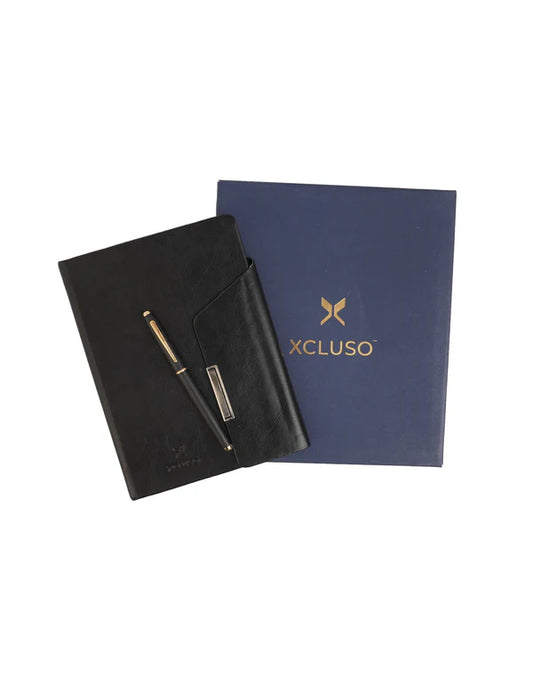 XCLUSO 649 Blue Diary Pen Gift Combo