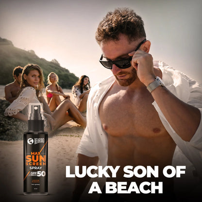 Beardo Max Sunscreen Spray SPF-50